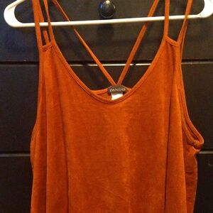 Zenobia Women's Burnt Orange Camisole
